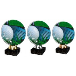 Akrylátová trofej ACL2103M19 | Golf