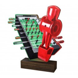 Dřevěná plaketa WF298 | Stolní fotbal