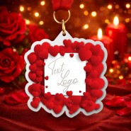 Kovová medaile ekoMDMVALM01 | Valentýn