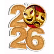 Akrylátová medaile MDA2026M35 | Divadlo