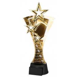 Akrylátová trofej ASTARN001M09 | Americký fotbal