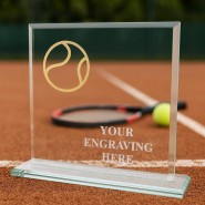 Skleněná trofej CRM20241M25 | Tenis