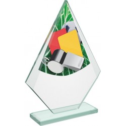 Skleněná trofej CRTF20007M2 | Fotbal