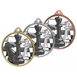 Kovová medaile MDL001M41 | Šachy