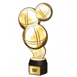 Dřevěná trofej ACTCWR121 | Petanque