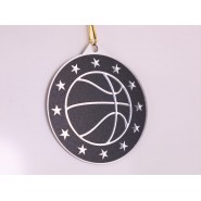 Kovová medaile MDM05M28 | Basketball