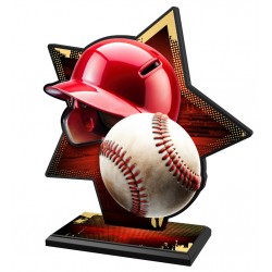 Kovová trofej SAM01M03 | Baseball