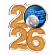 Akrylátová medaile MDA2026M20 | Florbal