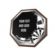 Dřevěná plaketa HEXM04 | Šipky