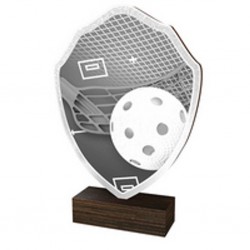 Dřevěná plaketa TFRW124 | Florbal