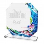 Skleněná trofej CR2024302M59 | Sjezdové lyžování