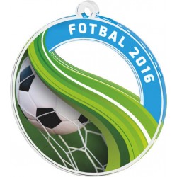 Akrylátová medaile MDAF0010M9 | Fotbal