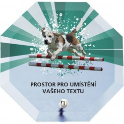 Skleněná trofej s potiskem CRP2M24 | Kynologie