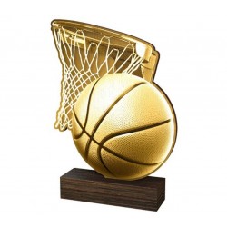 Dřevěná plaketa WF019 | Basketball