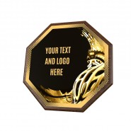 Dřevěná plaketa HEXM26 | Cyklistika