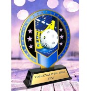 Kovová trofej SAM03M21 | Florbal