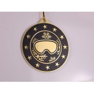 Kovová medaile MDM05M60 | Zima