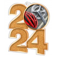 Akrylátová medaile MDA2024M16 | Cyklistika