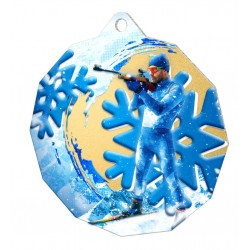 Kovová medaile MDM03M59 | Biatlon