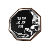 Dřevěná plaketa HEXM36 | eSport