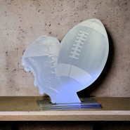 Akrylátová trofej AWF M35 | Americký fotbal