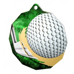 Kovová medaile MDM03M39 | Golf