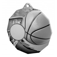 Kovová medaile ekoMDMR03M02 | Basketball