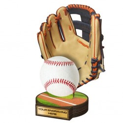 Dřevěná plaketa RW111 | Baseball