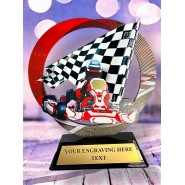 Kovová trofej SAM02M10 | Motorsport