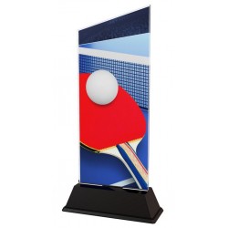 Akrylátová trofej CAS0144 | Stolní tenis