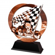 Kovová trofej SAM02M10 | Motorsport