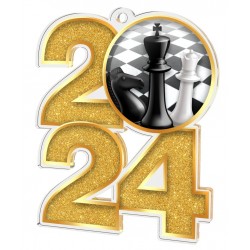 Akrylátová medaile MDA2024M29 | Šachy