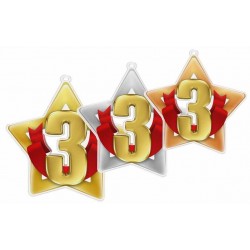 Akrylátová medaile MDASTARM91 | Čísla