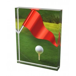 Skleněná trofej CR4008M31 | Golf