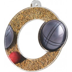 Akrylátová medaile MDA0010M27 | Petanque