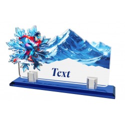 Akrylátová trofej APLAG26M10 | Bruslení