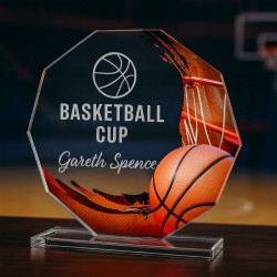 Skleněná trofej CR2024301M07 | Basketball