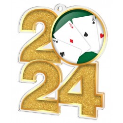 Akrylátová medaile MDA2024M28 | Karty