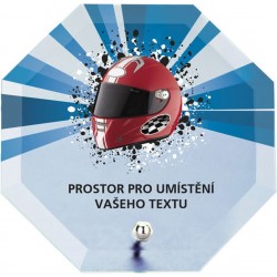 Skleněná trofej s potiskem CRP2M13 | Motorsport