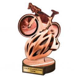 Dřevěná plaketa RWR160 | Cyklistika