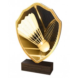 Dřevěná plaketa TFRW349 | Badminton