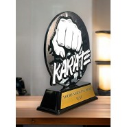 Akrylátová trofej FABM26 | Bojová umění
