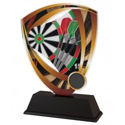 Akrylátová trofej CACUF001M6 | Šipky