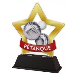 Akrylátová trofej STAR001M93 | Petanque