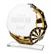 Skleněná trofej CR2024301M09 | Šipky