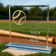 Skleněná trofej CRM20241M09 | Baseball