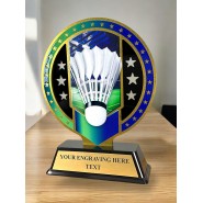 Kovová trofej SAM03M11 | Badminton