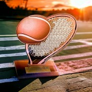 Akrylátová trofej AWF M64 | Tenis