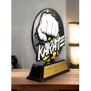 Akrylátová trofej FABM26 | Bojová umění