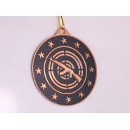 Kovová medaile MDM05M25 | Střelba